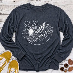 Rays Over the Ridge Long Sleeve Tee