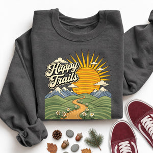 Retro Happy Trails Sweatshirt