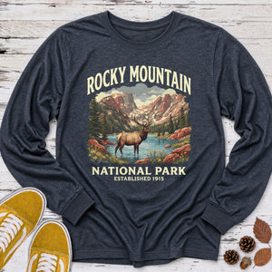 Rocky Mountain National Park Long Sleeve Tee