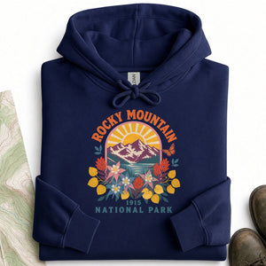 Rocky Mountain Wildflower Arch Hoodie