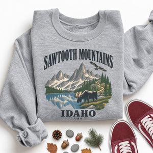 Sawtooth Mountains Sweatshirt