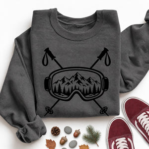 Ski Goggles Sweatshirt