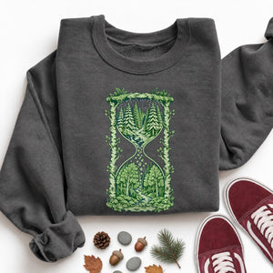 Slow Time Hourglass Sweatshirt