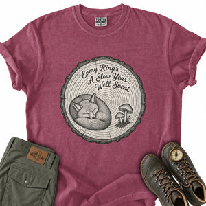 Slow Year Rings T-Shirt