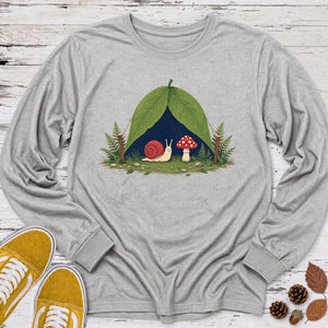 Snail Camp Long Sleeve Tee