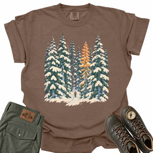 Snowbound Spruce Comfort Colors T-Shirt