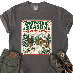 Snowshoe Season Badge T-Shirt