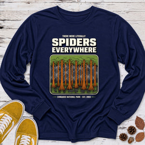 Spiders Everywhere Long Sleeve Tee