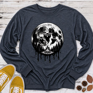 Spooky Campfire Long Sleeve Tee