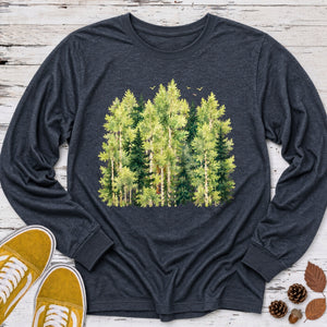 Spring Larch Wall Long Sleeve Tee