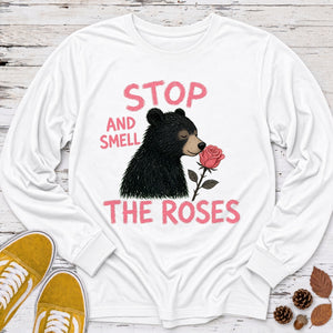 Stop and Smell the Roses Long Sleeve Tee