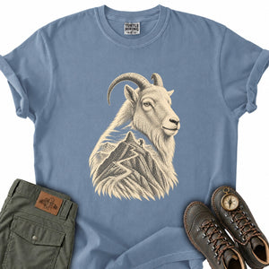 Summit Goat Portrait T-Shirt