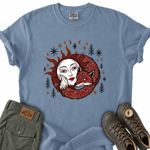 Sun and Fox T-Shirt