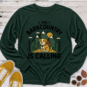 The Barkcountry Is Calling Long Sleeve Tee