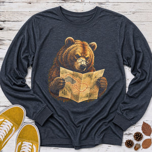 Trail Map Grizzly Long Sleeve Tee