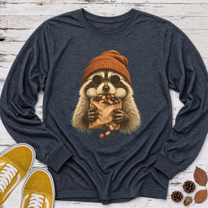 Trail Mix Raccoon Long Sleeve Tee
