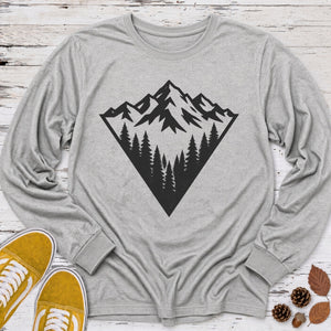 Triangle Peak Long Sleeve Tee