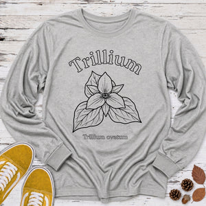 Trillium Ovatum Long Sleeve Tee
