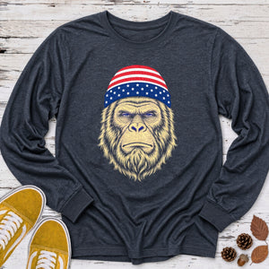 Usa Bigfoot Long Sleeve Tee