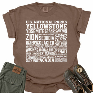 Us National Parks 63 Comfort Colors T-Shirt