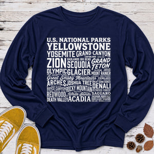 Us National Parks 63 Long Sleeve Tee