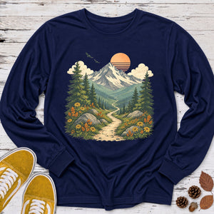 Valley Trail Sunrise Long Sleeve Tee