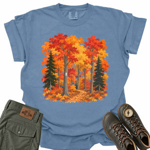 White Blaze Maples Comfort Colors T-Shirt
