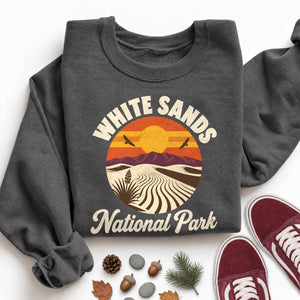 White Sands Sunset Circle Sweatshirt