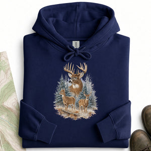 Whitetail in the Pines Hoodie