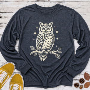 Whoo Cares Long Sleeve Tee