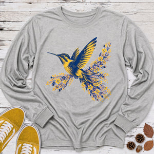 Wildflower Hummingbird Long Sleeve Tee