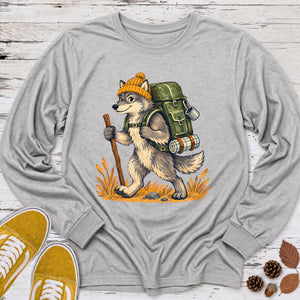 Wolf Backpacker Long Sleeve Tee