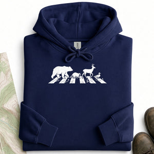 Woodland Critters Crossing Hoodie