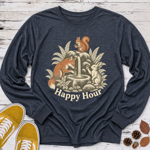 Woodland Happy Hour Long Sleeve Tee