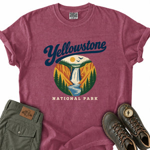 Yellowstone Retro Script T-Shirt
