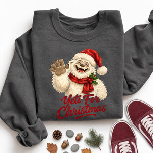 Yeti for Christmas Sweatshirt