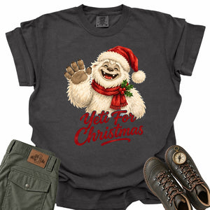 Yeti for Christmas Comfort Colors T-Shirt
