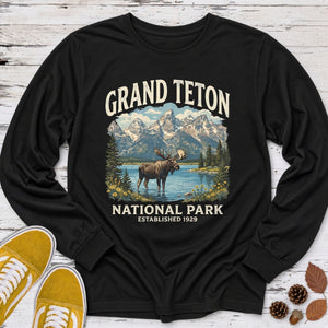 Grand Teton National Park Long Sleeve Tee