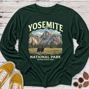 Yosemite National Park Long Sleeve Tee